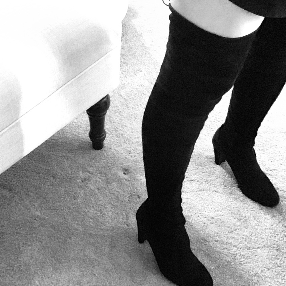 Stuart Weitzman Highland Suede Over The Knee Boot